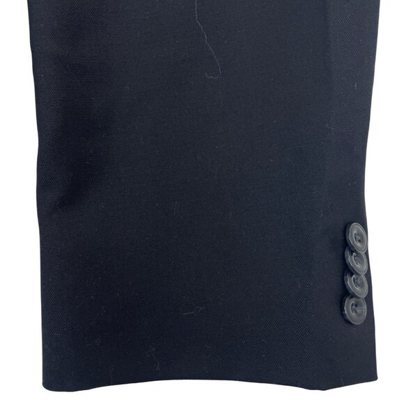 Michael Kors Mens Black Two-Button Suit Jacket With Notch Lapel Size 48R - Picture 8 of 11